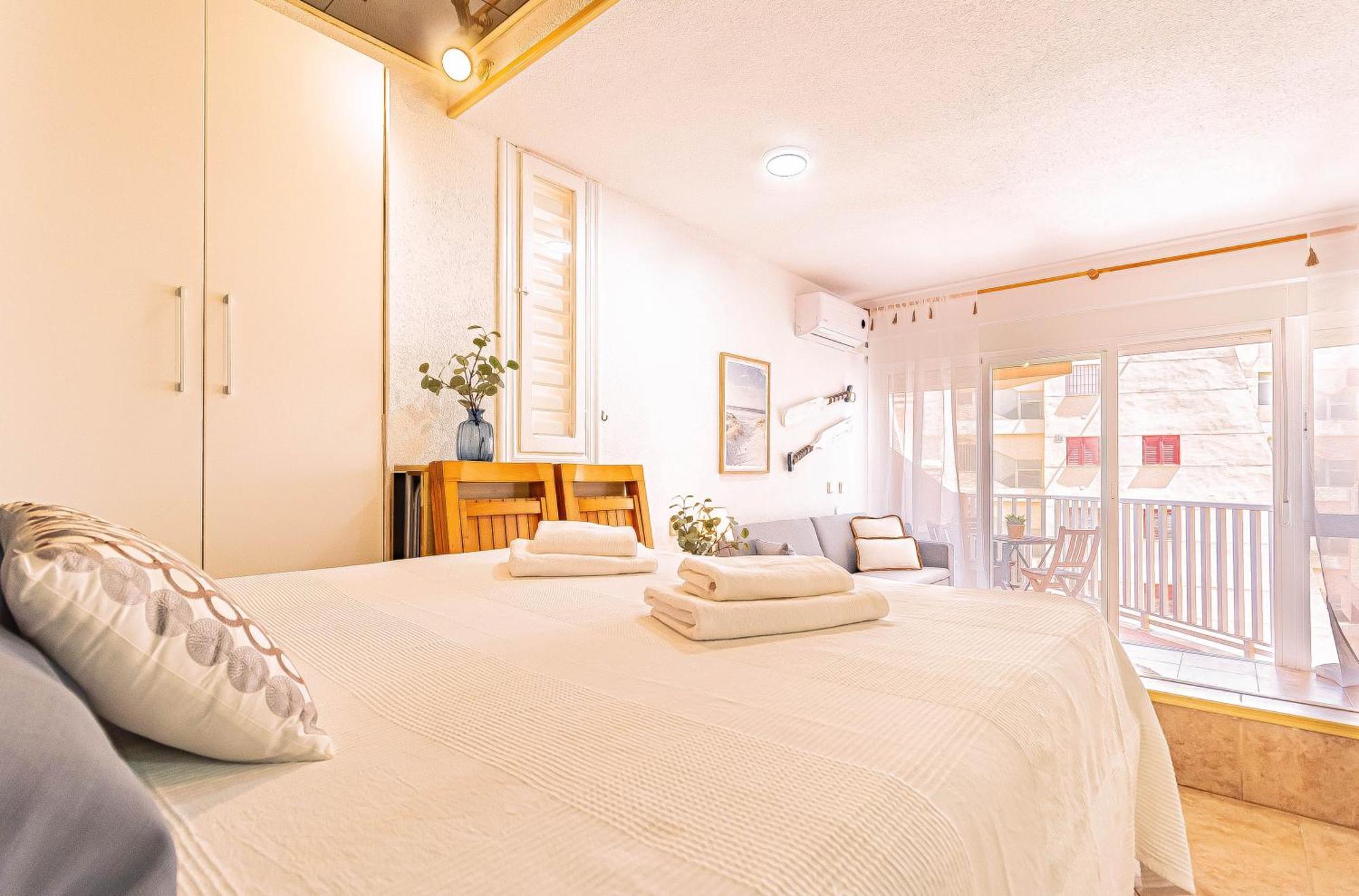 Ferienwohnung La Pecera - La Manga Del Mar Menor - Edificio Monaco - Kilometro 7 - Cama Plegable Y Sofa-Cama Exterior foto