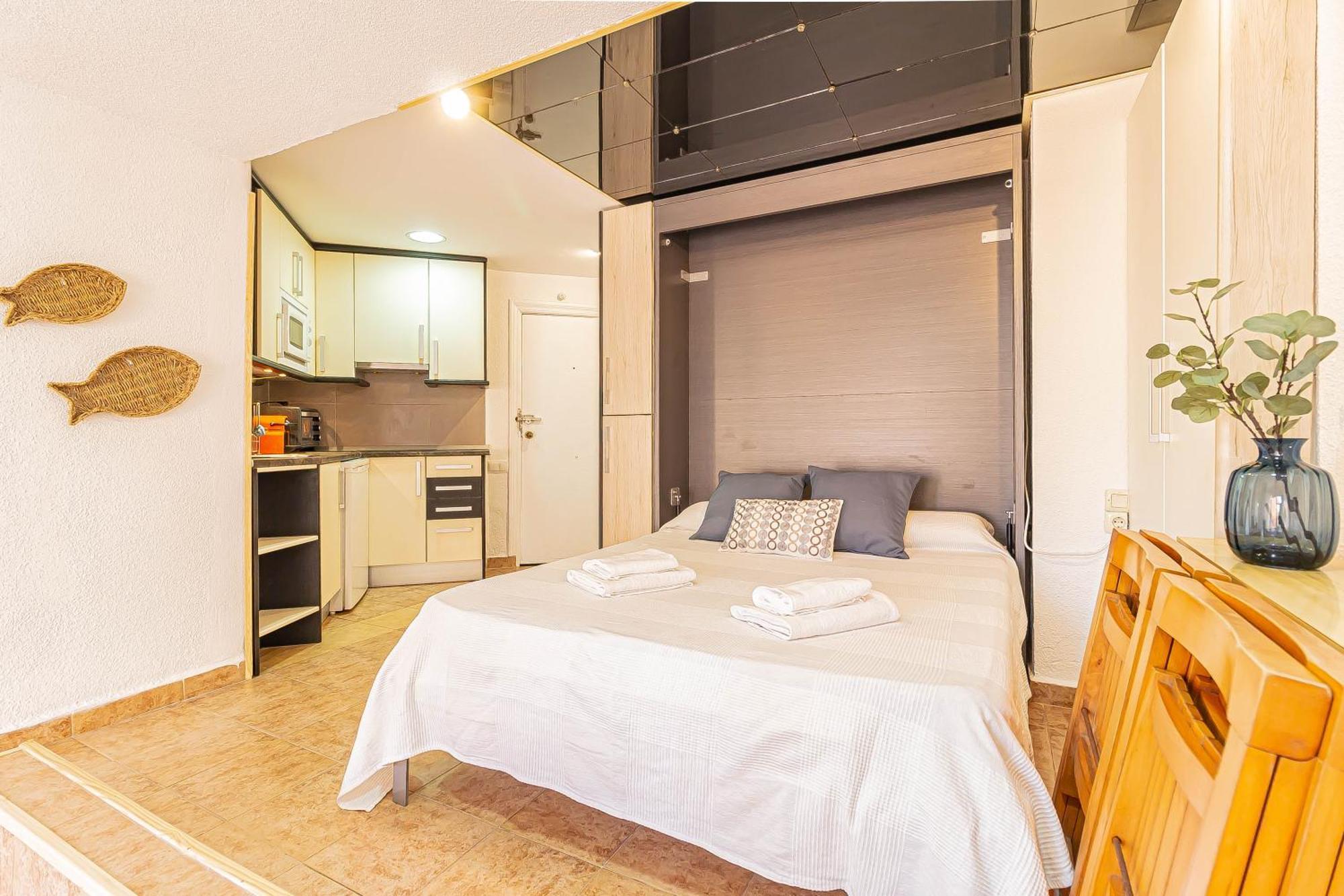 Ferienwohnung La Pecera - La Manga Del Mar Menor - Edificio Monaco - Kilometro 7 - Cama Plegable Y Sofa-Cama Exterior foto