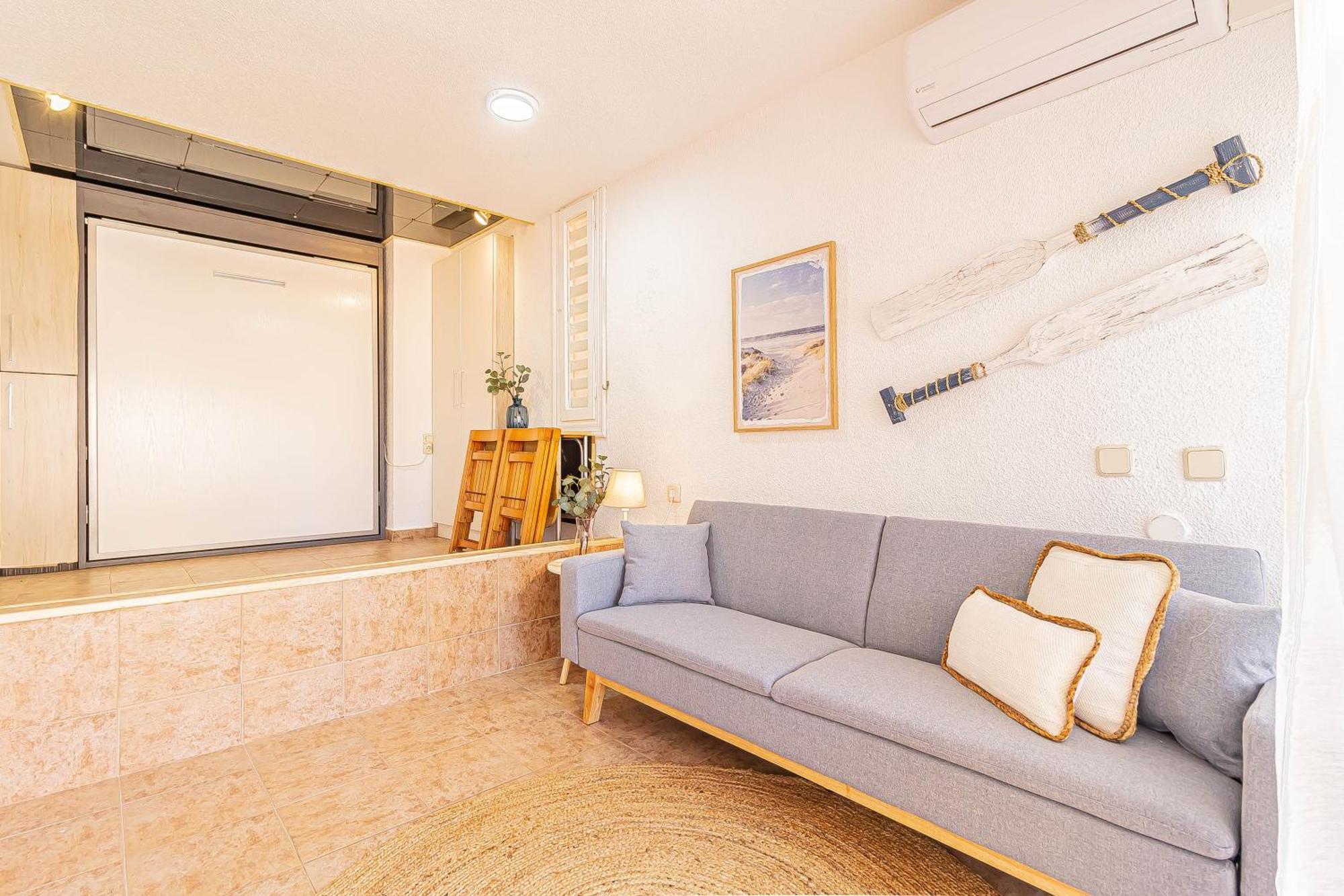 Ferienwohnung La Pecera - La Manga Del Mar Menor - Edificio Monaco - Kilometro 7 - Cama Plegable Y Sofa-Cama Exterior foto
