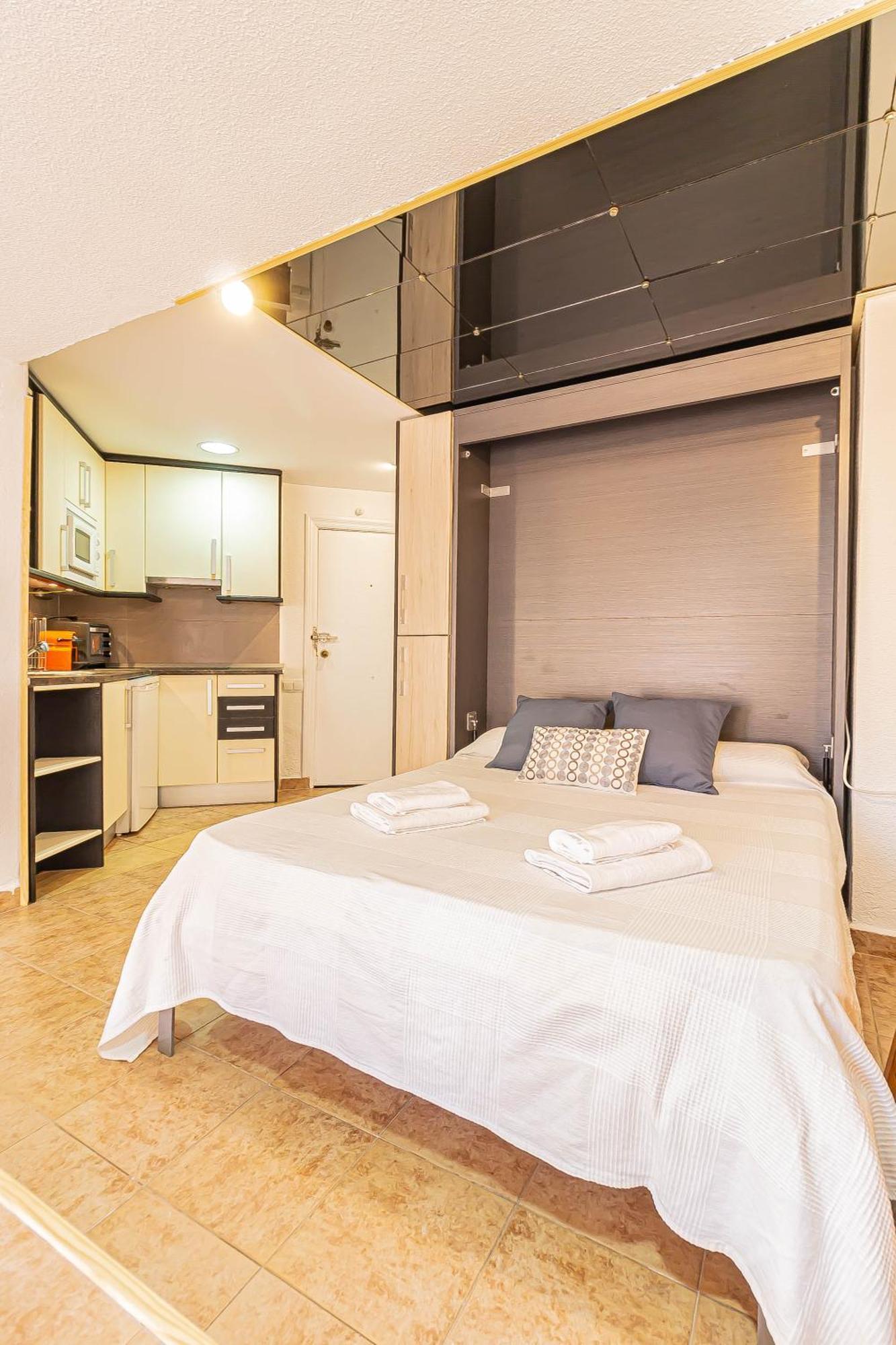 Ferienwohnung La Pecera - La Manga Del Mar Menor - Edificio Monaco - Kilometro 7 - Cama Plegable Y Sofa-Cama Exterior foto