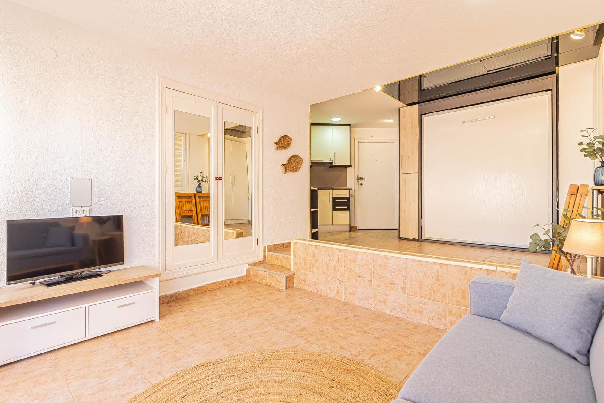 Ferienwohnung La Pecera - La Manga Del Mar Menor - Edificio Monaco - Kilometro 7 - Cama Plegable Y Sofa-Cama Exterior foto