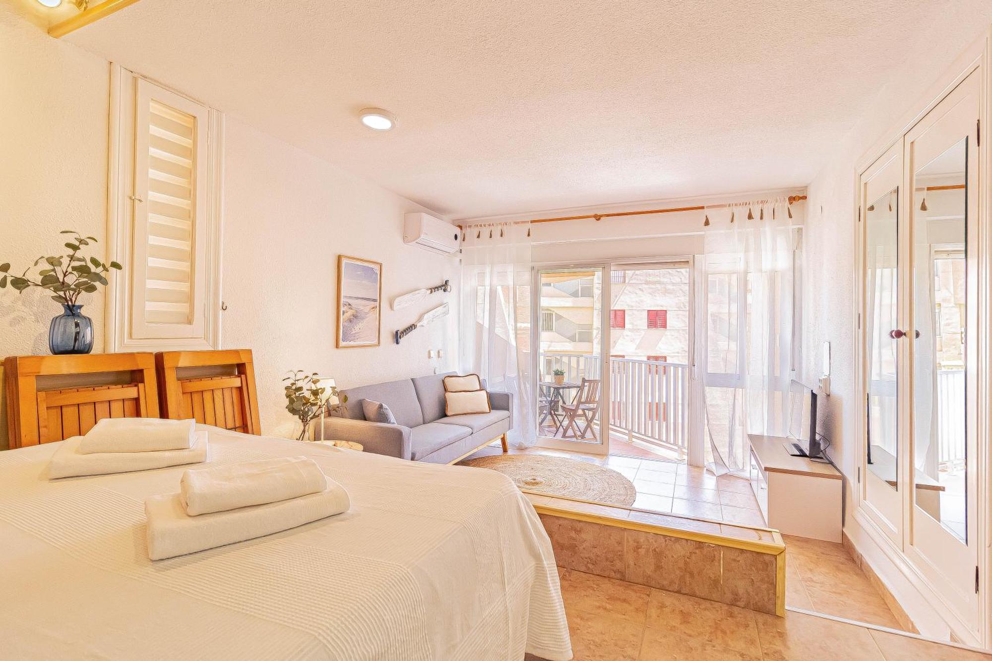 Ferienwohnung La Pecera - La Manga Del Mar Menor - Edificio Monaco - Kilometro 7 - Cama Plegable Y Sofa-Cama Exterior foto